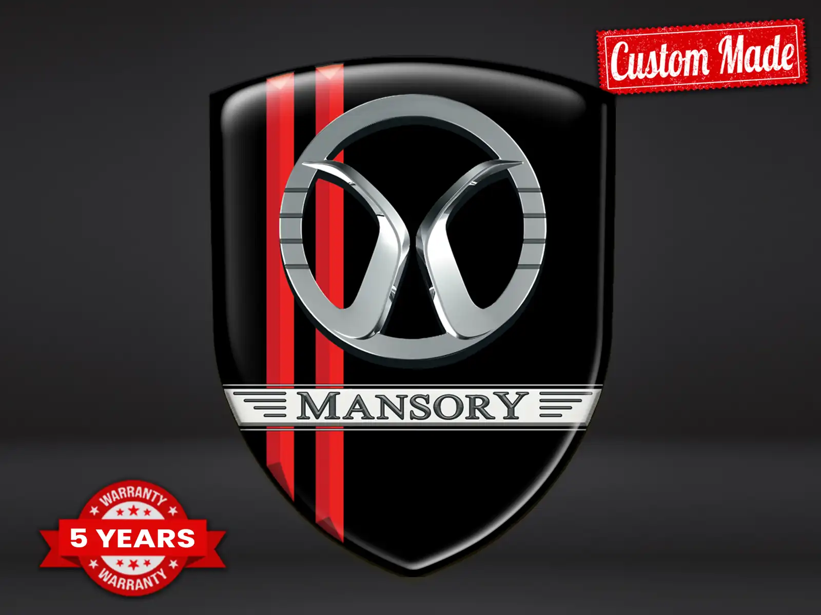 Mansory Pegatinas Con Relieve Universal Alta Calidad Profesional